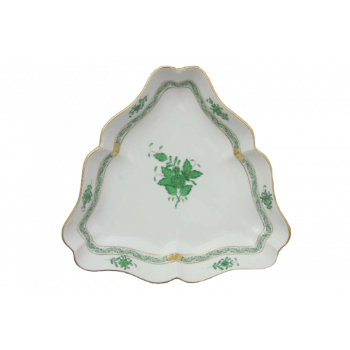 TRIANGULAR PLATTER HEREND