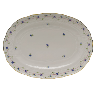 MEDIUM OVAL PLATTER HEREND