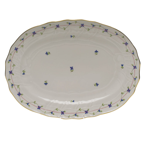 MEDIUM OVAL PLATTER HEREND