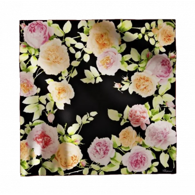SCARF ROSE DE CAROLINE 