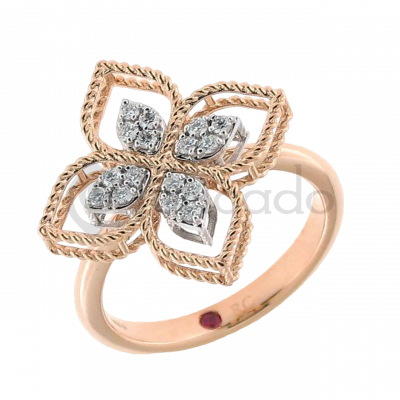 INELE ROBERTO COIN PRINCESS FLOWER