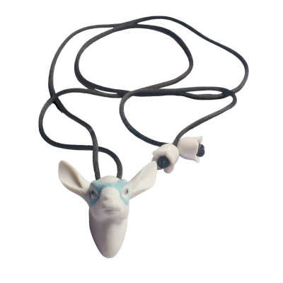 PENDANT LLADRO FAWN WITH MASK 