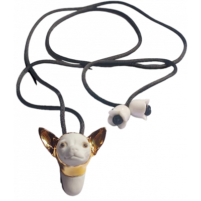 PENDANT LLADRO MASKED CHIHUAHUA