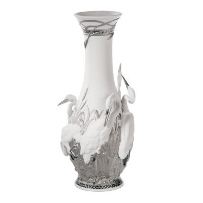 HERONS' REALM (RE-DECO) VASE