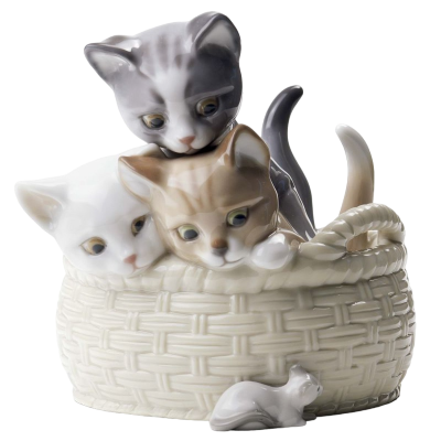СТАТУЭТКА CURIOUS KITTENS