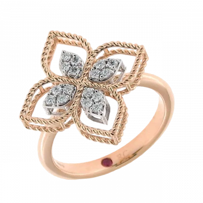 INELE ROBERTO COIN PRINCESS FLOWER