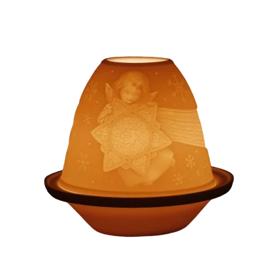 LITOFANIE ANGEL WITH STAR