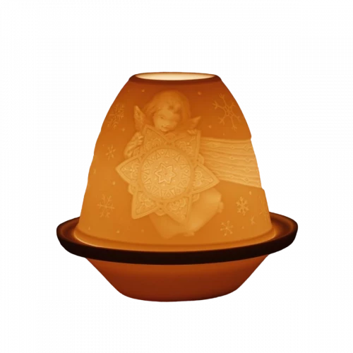 LITOFANIE ANGEL WITH STAR