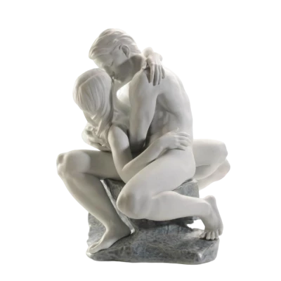 STATUETĂ PASSIONATE KISS (WHITE)